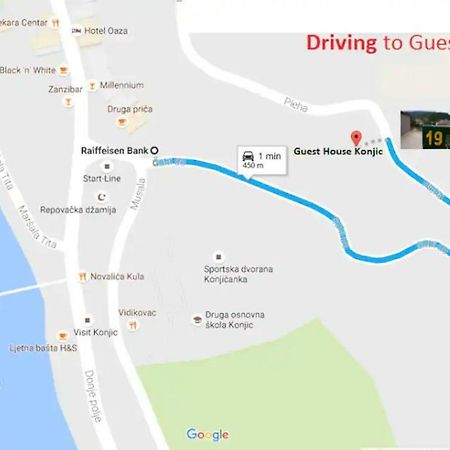 Guest House Konjic Ngoại thất bức ảnh